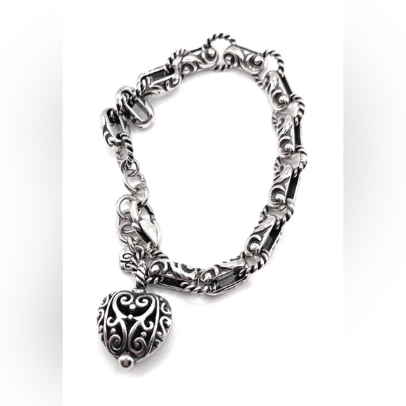 Brighton Bibi Heart Charm Bracelet - 5688 - Picture 2 of 2